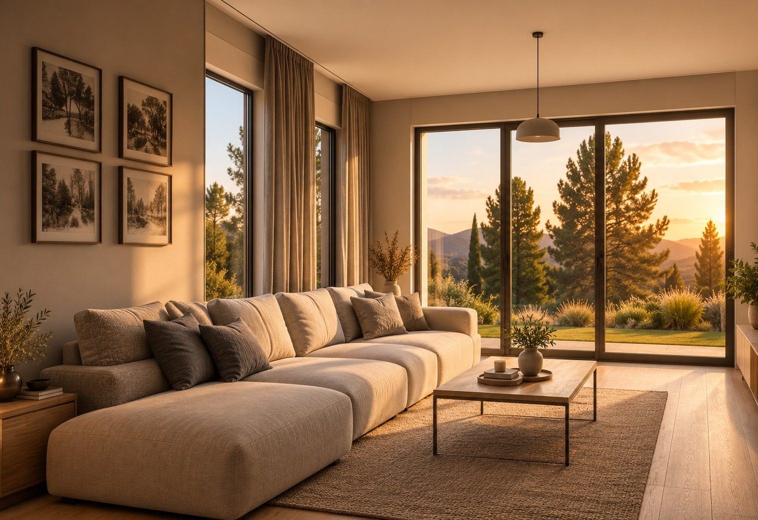Nöma Block — living room
